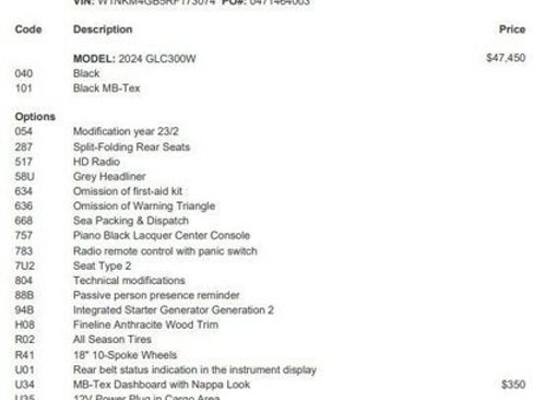 Certified 2024 Mercedes-Benz GLC 300 image 3