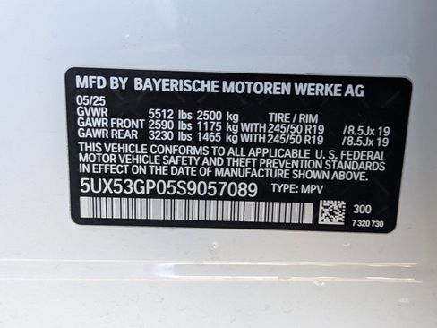 Certified 2025 BMW X3 xDrive30i w/ Premium Package image 22