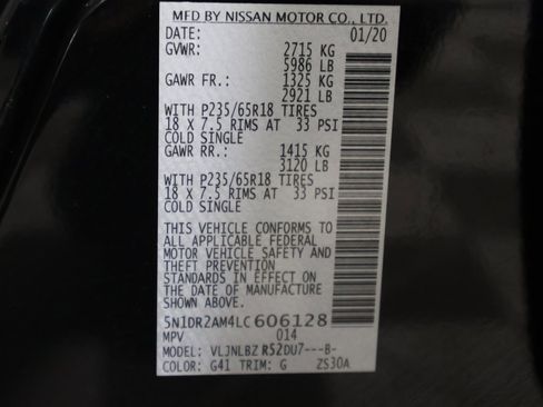 Used 2020 Nissan Pathfinder S image 46