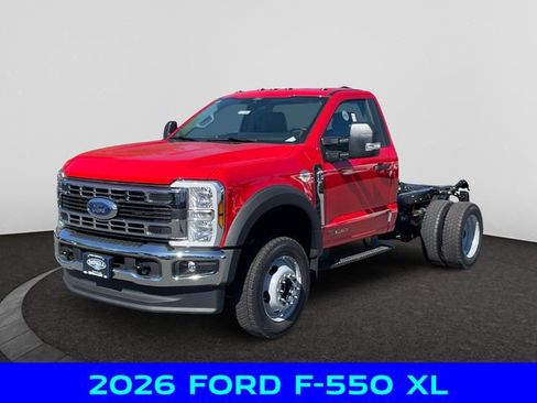 New 2026 Ford F550 4x4 Regular Cab Super Duty w/ XL Chrome Package image 1