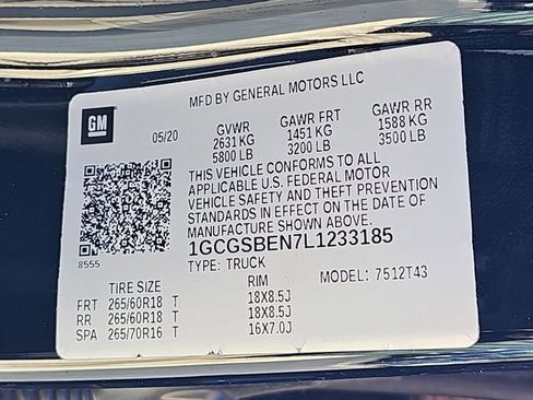 Used 2020 Chevrolet Colorado W/T w/ Custom Special Edition image 36