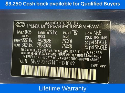 New 2026 Hyundai Santa Fe SEL image 29