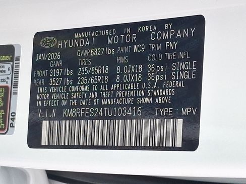 New 2026 Hyundai Palisade SE AWD/4WD image 18
