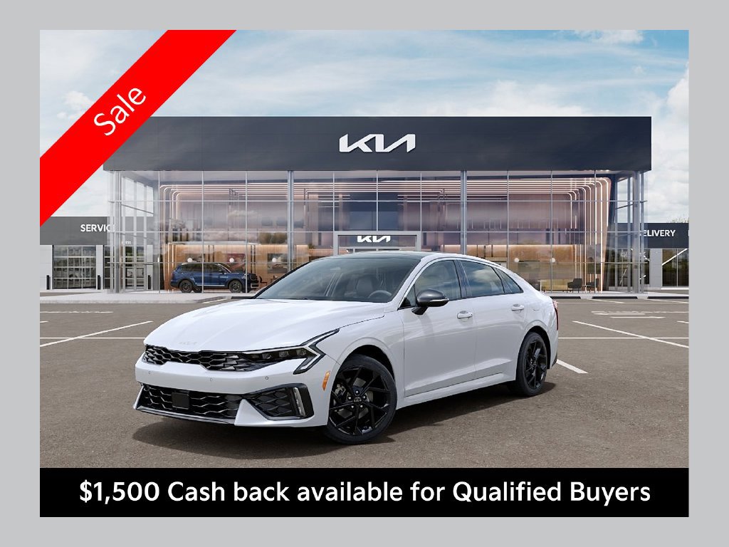 New 2026 Kia K5 GT-Line w/ GT-Line Premium Package AWD/4WD 360° Tour