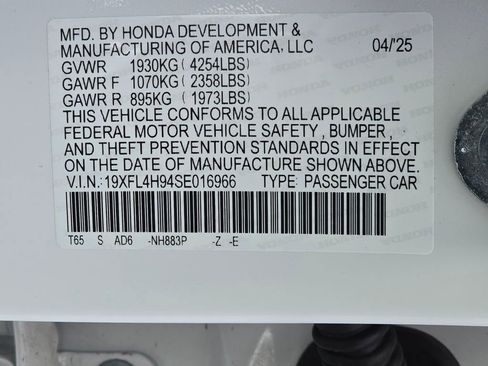 Used 2025 Honda Civic Sport Touring image 53