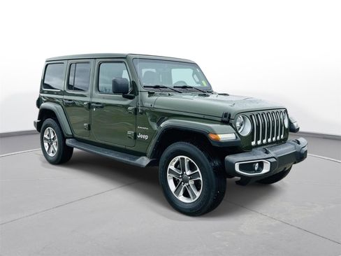 Used 2023 Jeep Wrangler Sahara w/ LED Lighting Group image 2