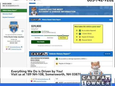 Used 2024 Nissan Pathfinder Rock Creek image 11