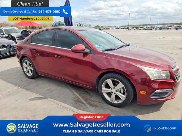 Used 2016 Chevrolet Cruze LT w/ Sun And Sound Package FWD image 5