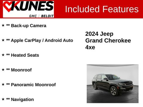 Used 2024 Jeep Grand Cherokee Limited 4xe AWD/4WD image 2