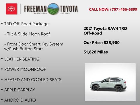 Used 2021 Toyota RAV4 TRD Off-Road AWD/4WD image 10