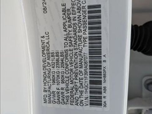 Used 2024 Honda Accord EX image 23