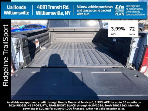 New 2026 Honda Ridgeline TrailSport image 11