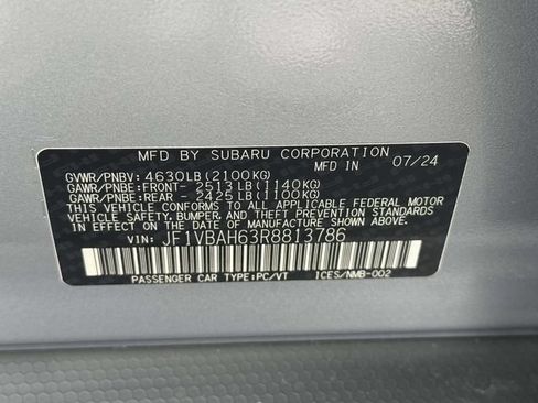 Used 2024 Subaru WRX Premium w/ Popular Package #1A AWD/4WD image 30
