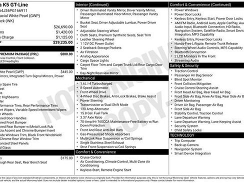 Used 2023 Kia K5 GT-Line w/ GT-Line Premium Package image 42