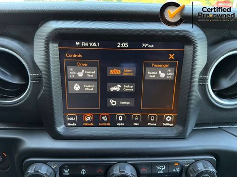 Certified 2023 Jeep Wrangler Unlimited Sahara w/ Cold Weather Group AWD/4WD image 78