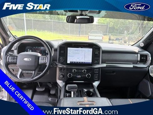 Certified 2023 Ford F150 Platinum w/ Equipment Group 701A High AWD/4WD image 14