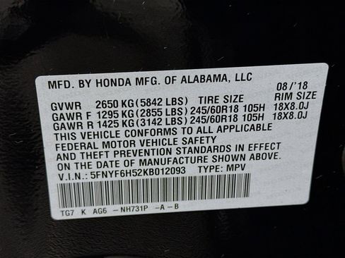 Used 2019 Honda Pilot EX-L image 43