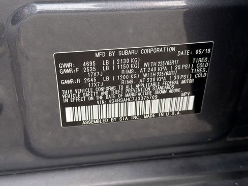 Used 2018 Subaru Outback 2.5i Premium AWD/4WD image 38