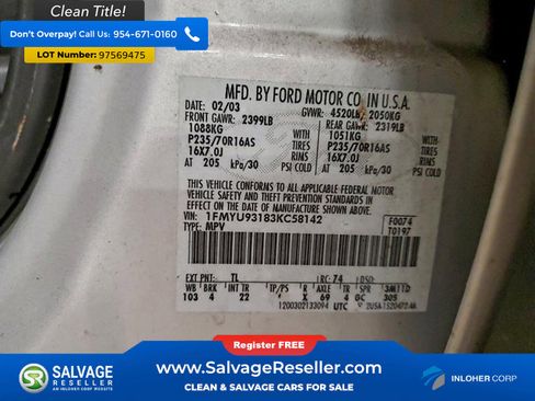 Used 2003 Ford Escape XLT image 17