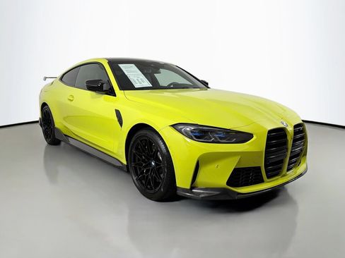 Used 2021 BMW M4 Coupe w/ Executive Package RWD image 3