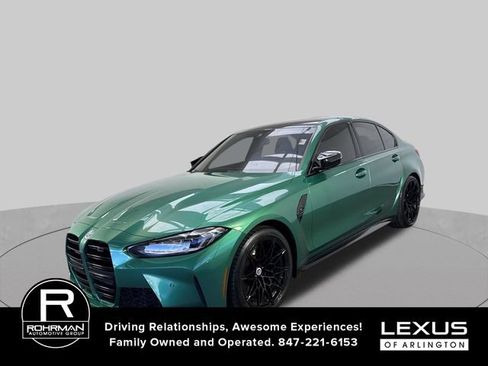 Used 2022 BMW M3 Competition w/ Executive Package AWD/4WD image 2