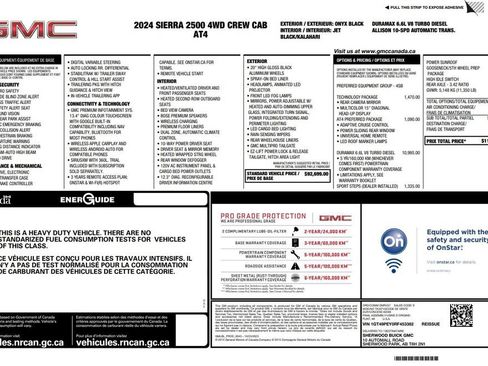 Used 2024 GMC Sierra 2500 AT4 w/ Technology Package AWD/4WD image 4