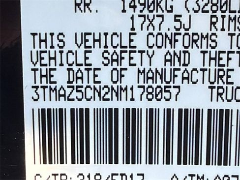 Used 2022 Toyota Tacoma TRD Sport image 31