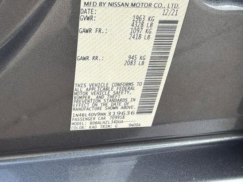 Used 2022 Nissan Altima 2.5 SV image 24