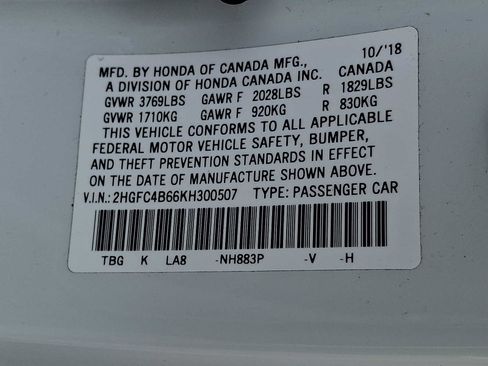 Used 2019 Honda Civic LX image 26