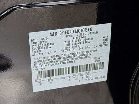 Used 2024 Ford Edge SEL w/ Convenience Package image 20