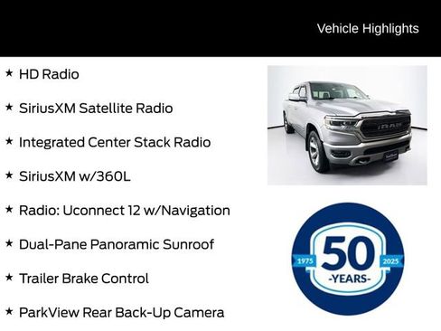 Used 2019 RAM 1500 Limited AWD/4WD image 11