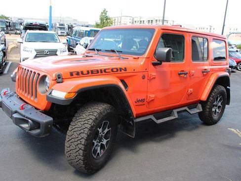 Used 2019 Jeep Wrangler Unlimited Rubicon w/ Steel Bumper Group AWD/4WD image 4