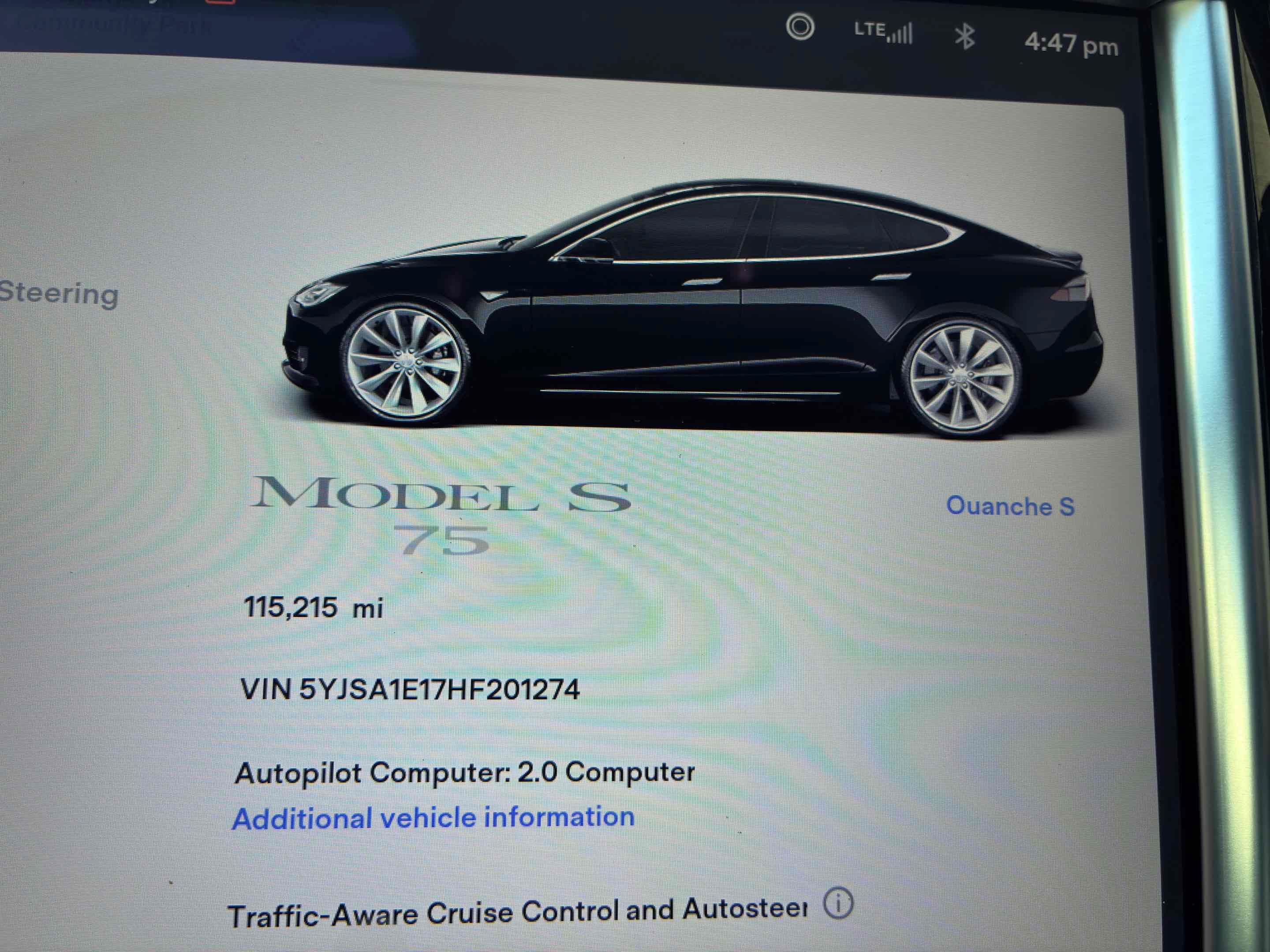 Used 2017 Tesla Model S 75 RWD image 29