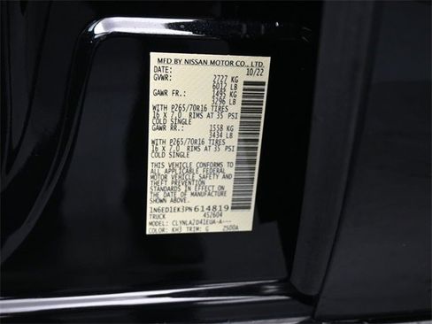 Used 2023 Nissan Frontier S w/ Technology Package image 20