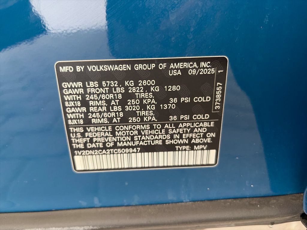 Certified 2026 Volkswagen Atlas SE FWD image 41