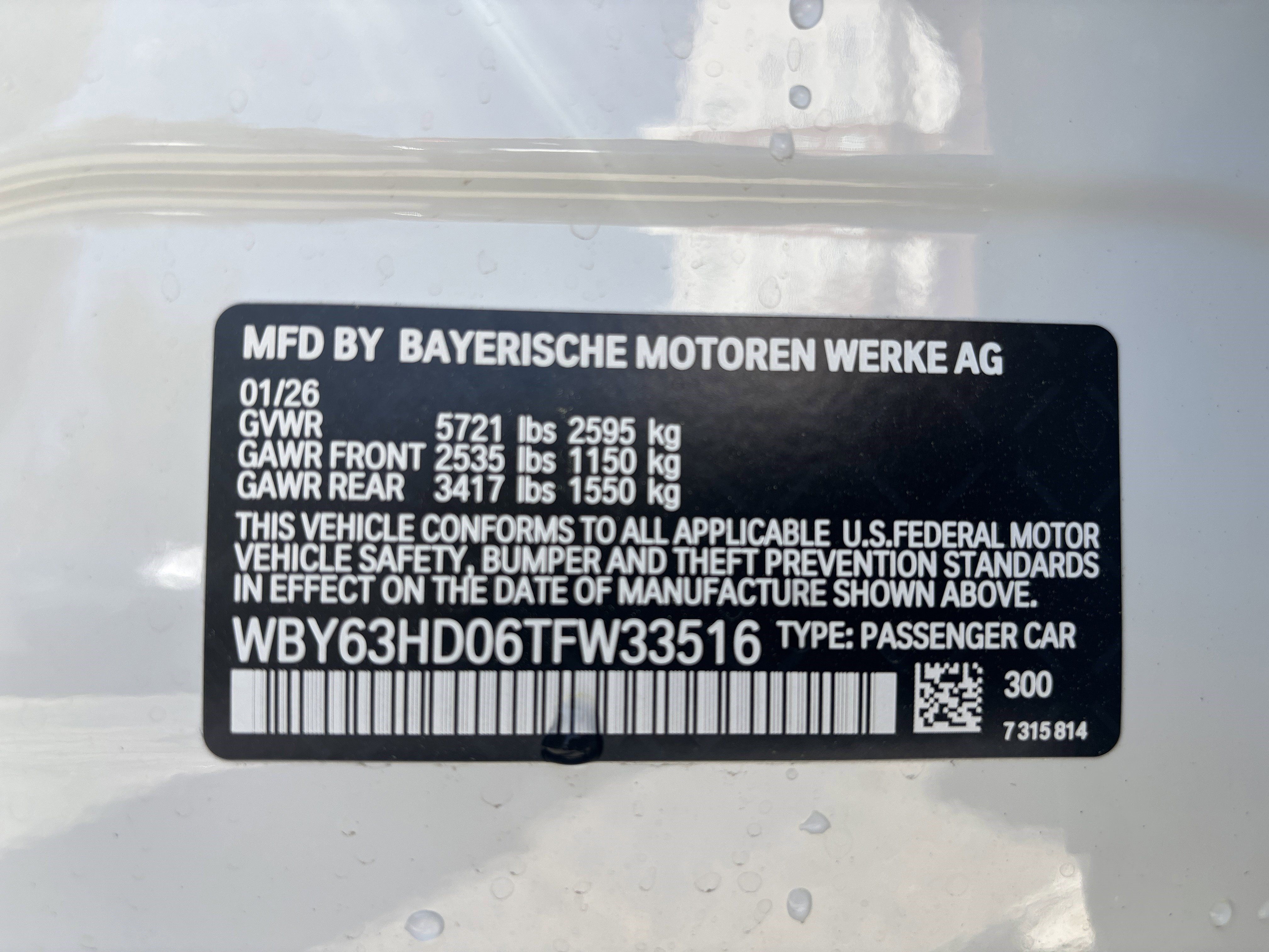Used 2026 BMW i4 eDrive40 w/ Parking Assistance Package RWD image 33
