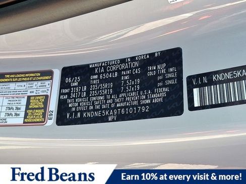 New 2026 Kia Carnival SX image 18