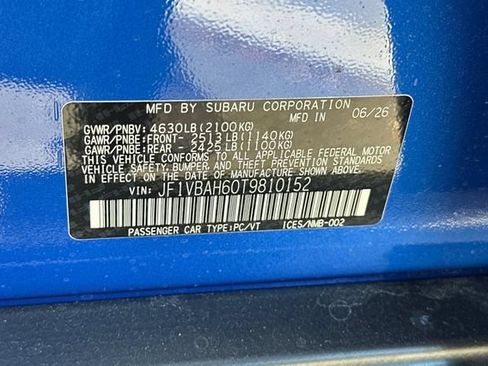 New 2026 Subaru WRX Premium w/ Accessory Package #2 AWD/4WD image 23