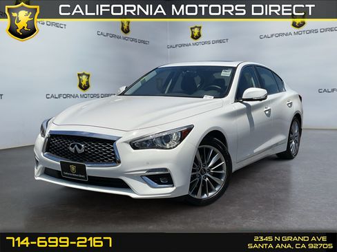 Used 2023 INFINITI Q50 Luxe w/ Cargo Package RWD image 1
