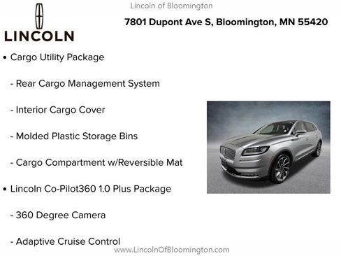 Used 2023 Lincoln Nautilus Reserve w/ Equipment Group 202A AWD/4WD image 10