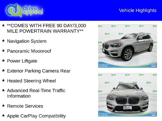 Used 2018 BMW X3 xDrive30i AWD/4WD image 12