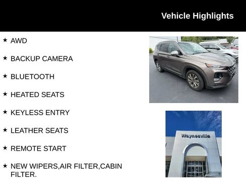 Used 2020 Hyundai Santa Fe Limited AWD/4WD image 2