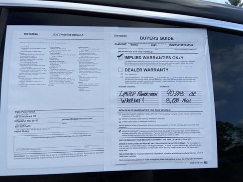 Used 2023 Chevrolet Malibu LT image 5