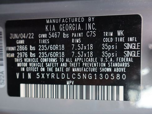 Used 2022 Kia Sorento S w/ Panoramic Sunroof Package image 4