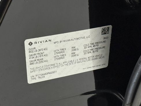 Used 2023 Rivian R1T Adventure image 47