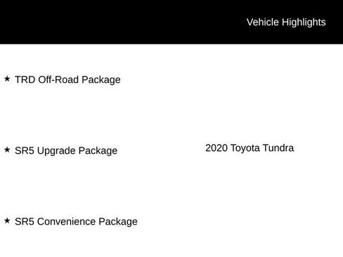 Used 2020 Toyota Tundra SR5 w/ TRD Off-Road Package image 12