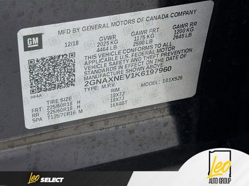 Used 2019 Chevrolet Equinox Premier FWD image 30