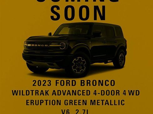 Used 2023 Ford Bronco Wildtrak image 1