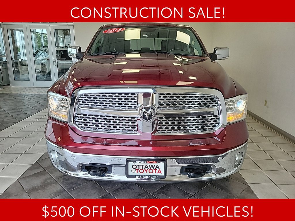 Used 2018 RAM 1500 Laramie w/ Convenience Group AWD/4WD image 4