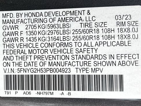 Used 2023 Honda Pilot EX-L image 34